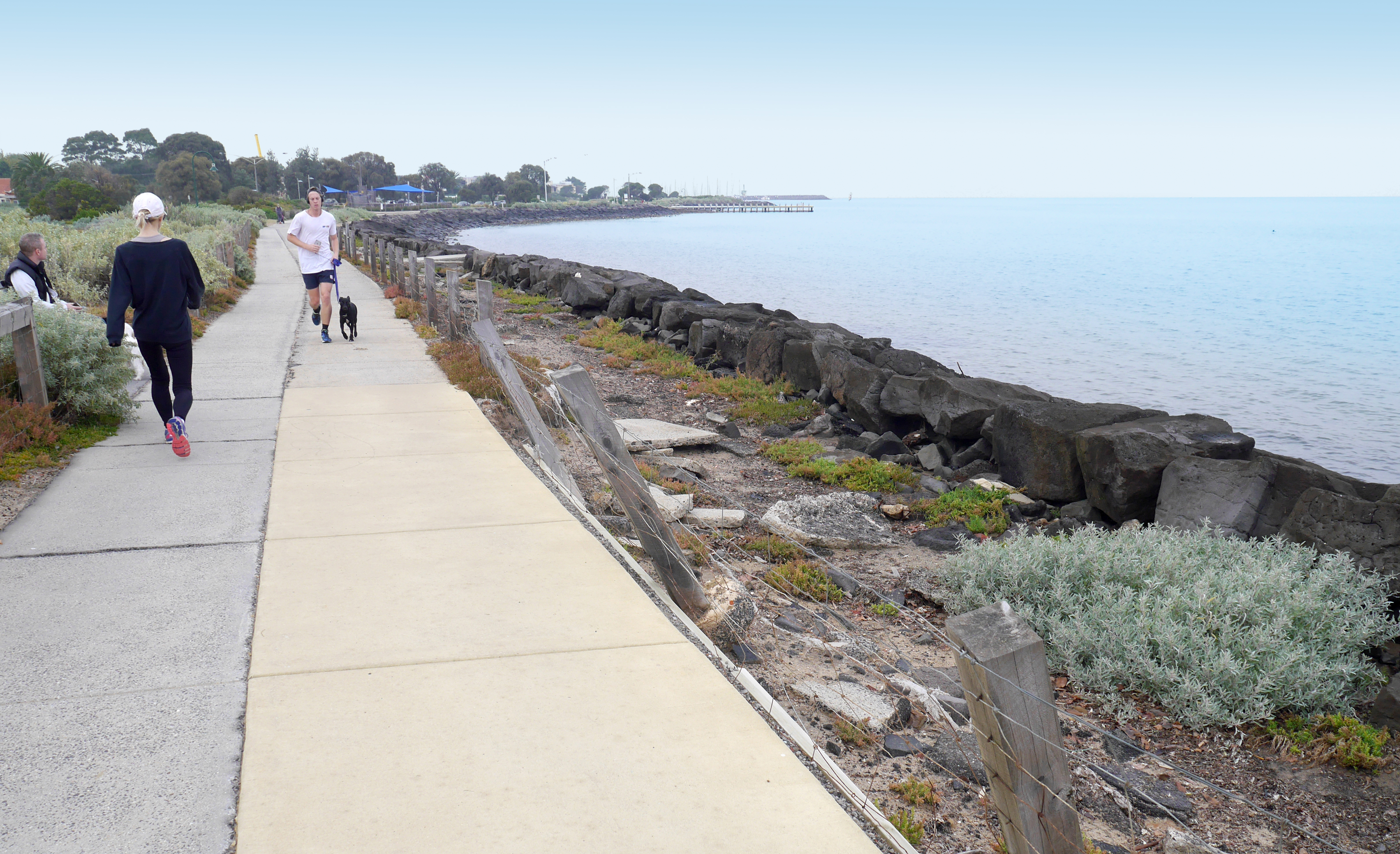 North Road Foreshore Promenade - current