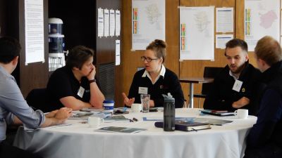 Partcipants discussing