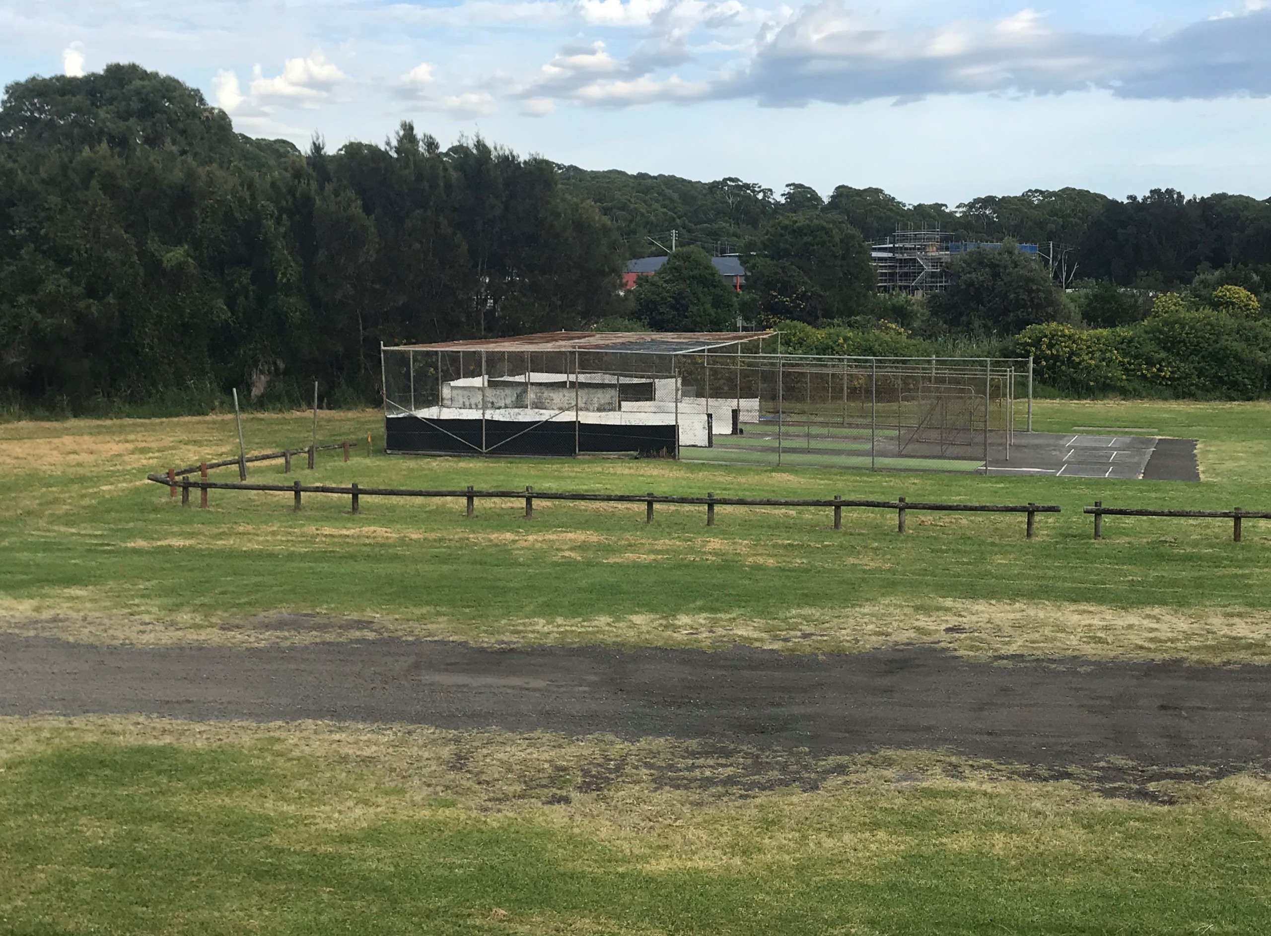 Before: Shellharbour Cricket Nets
