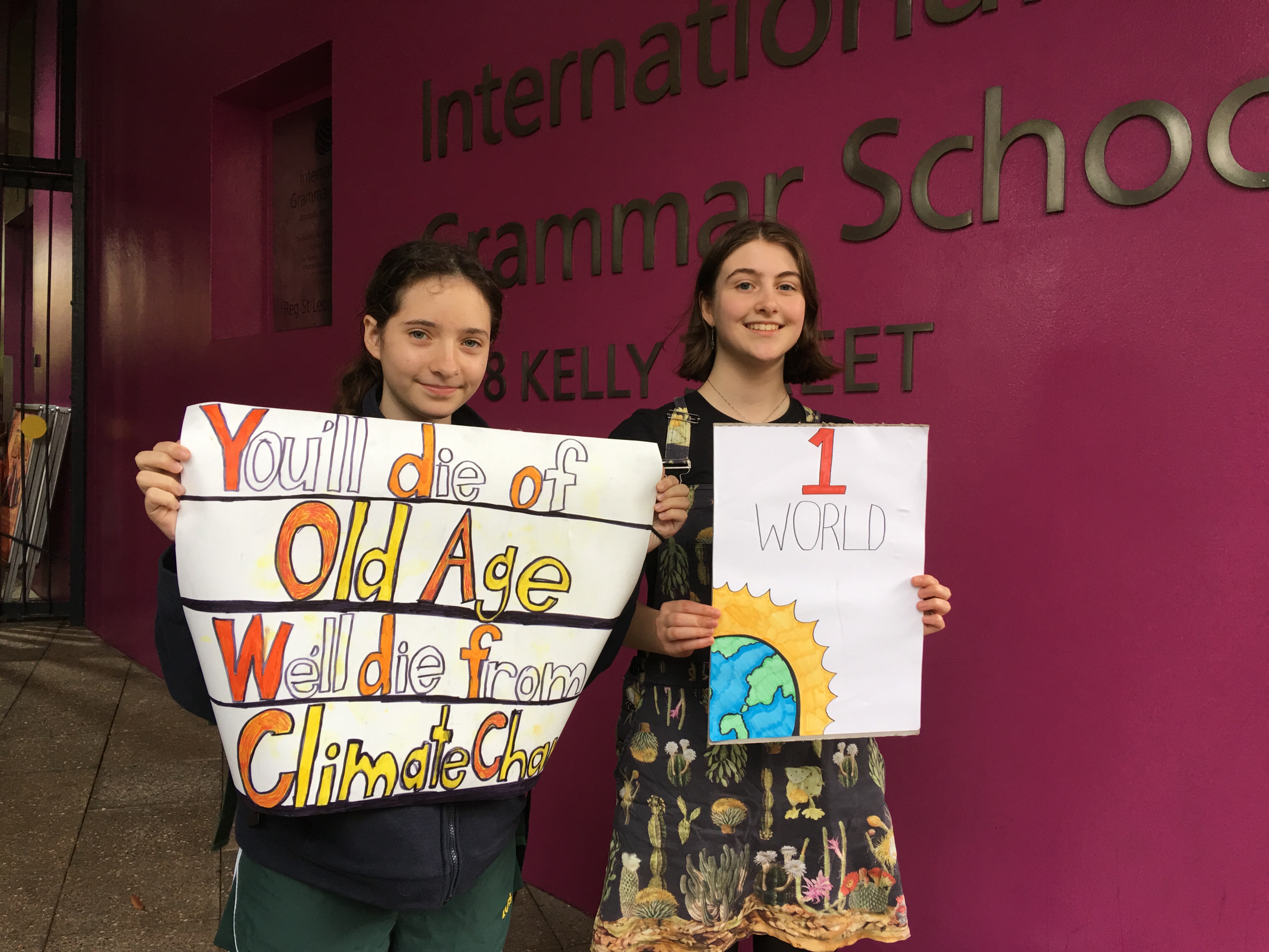 Speaking out on climate change
