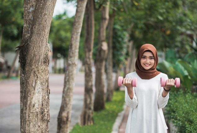 Staying fit and healthy by Nawel Taha