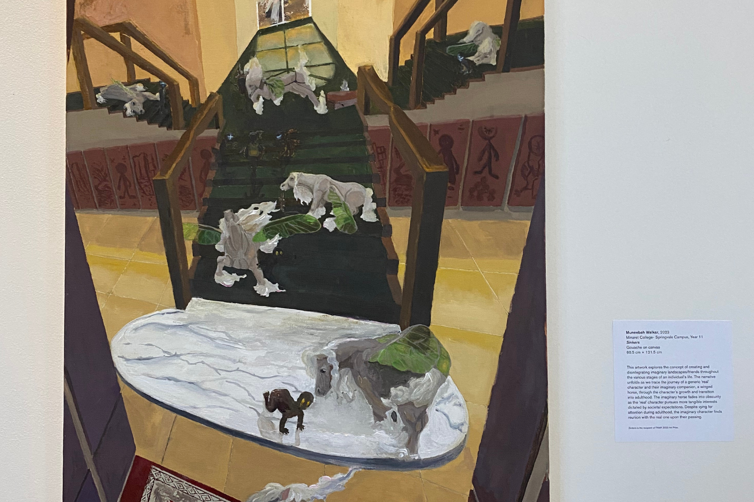 Exploring the Depths of Imagination: Muneebah Walker's "Sinkers"