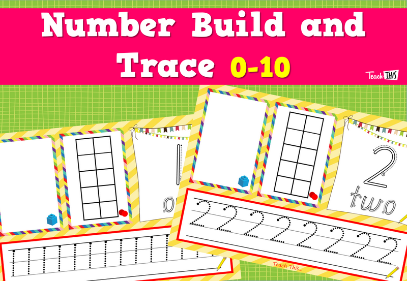 0-10 Number Build and Trace