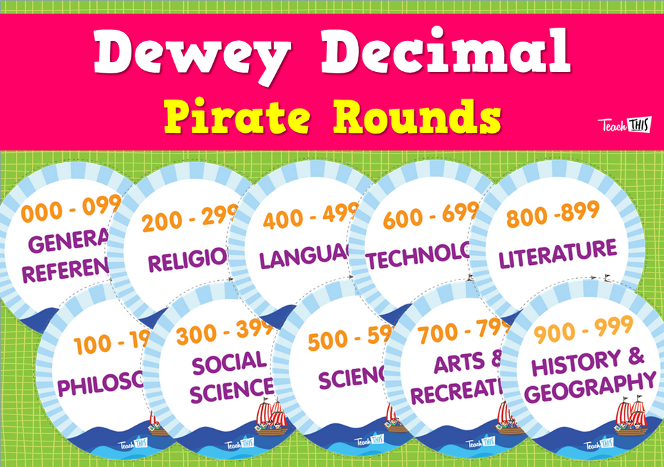 Dewey Decimal Pirate Rounds