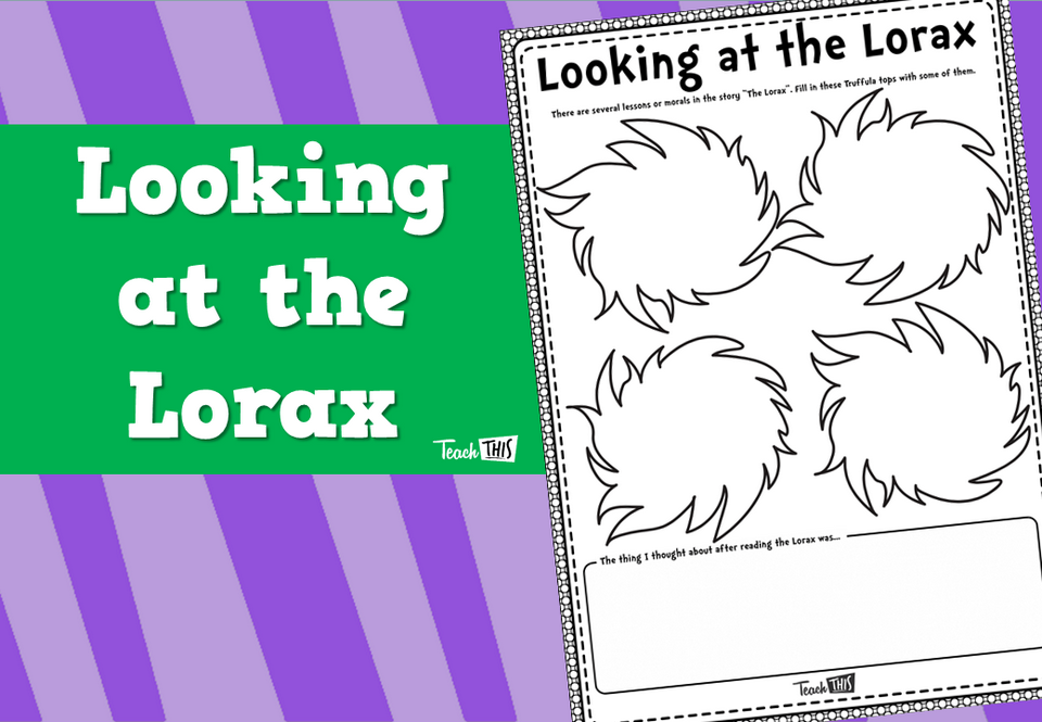 Looking at  the  Lorax