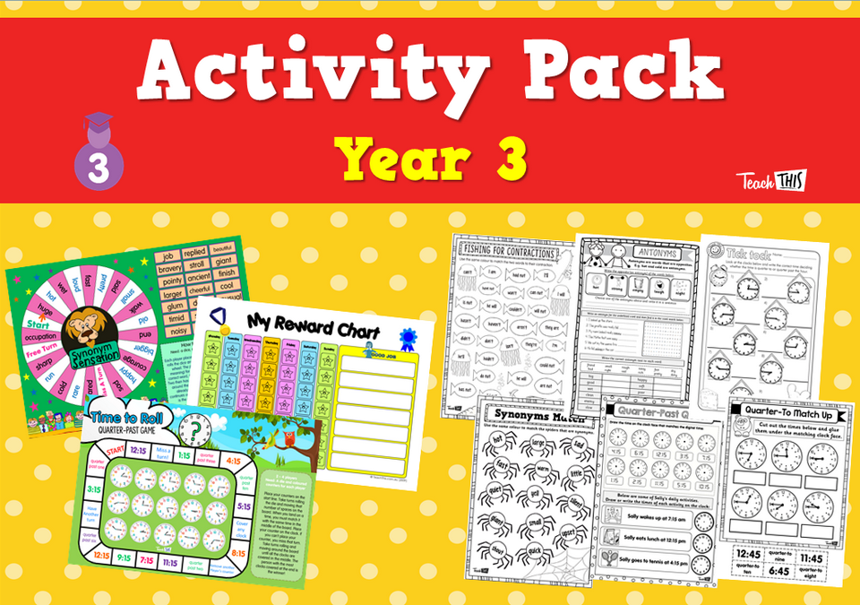 Activity Pack - Year 3