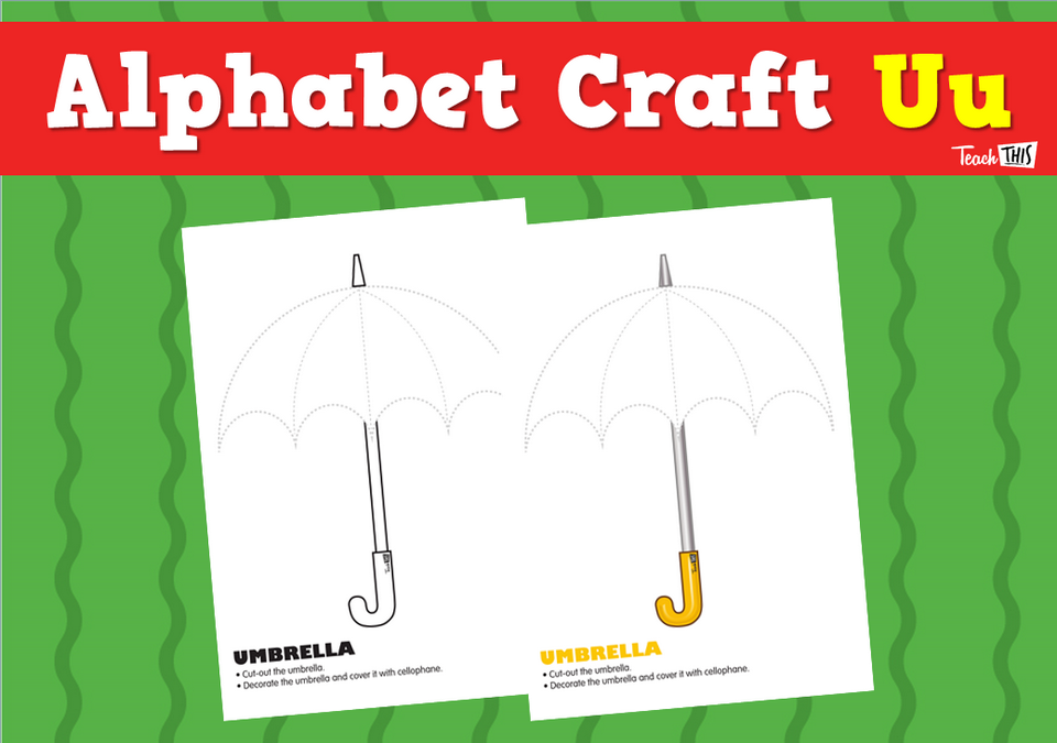Alphabet Craft Uu