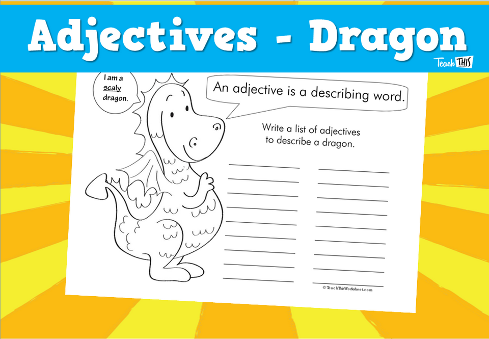 Adjectives - Dragon