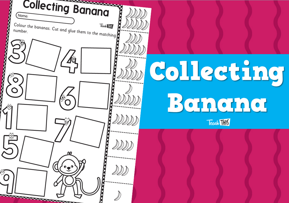 Collecting Banana - Counting to 10