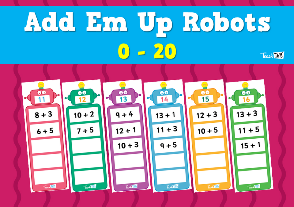 Add Em Up Robots 0 - 20