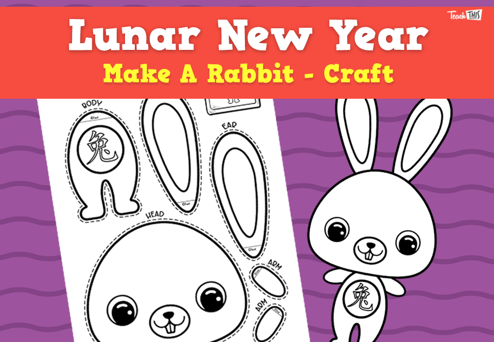Lunar New Year - Rabbit Craft
