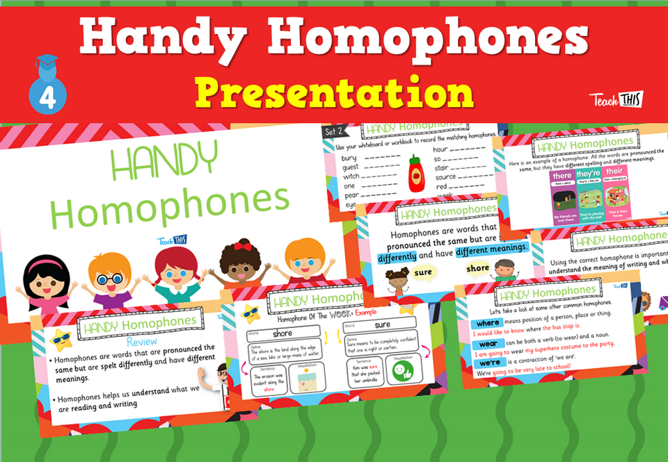 Homophones - Presentation