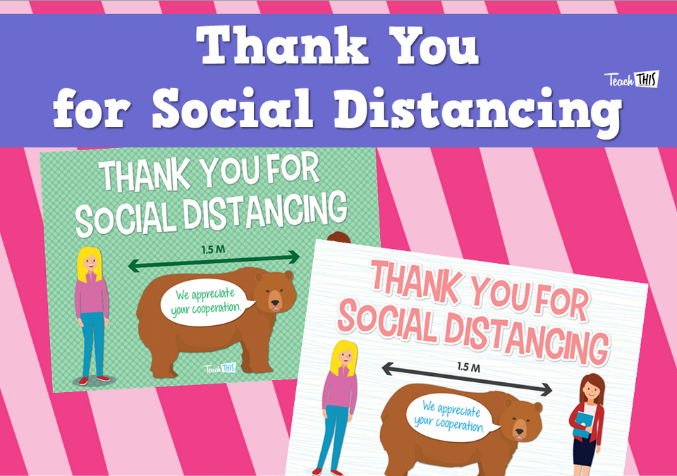 Thank You for Social Distancing