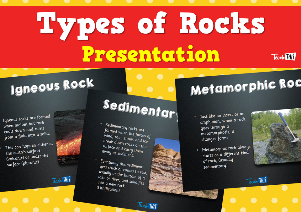 Rocks - Presentation