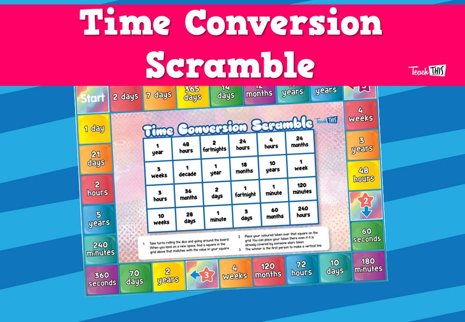 Time Conversion Scramble