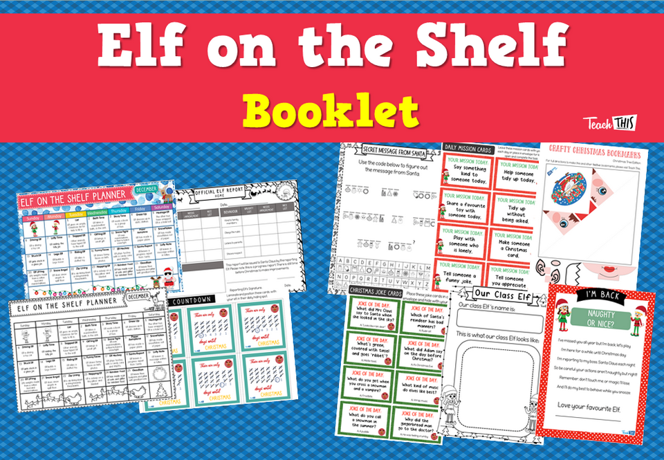 Elf on the Shelf Booklet