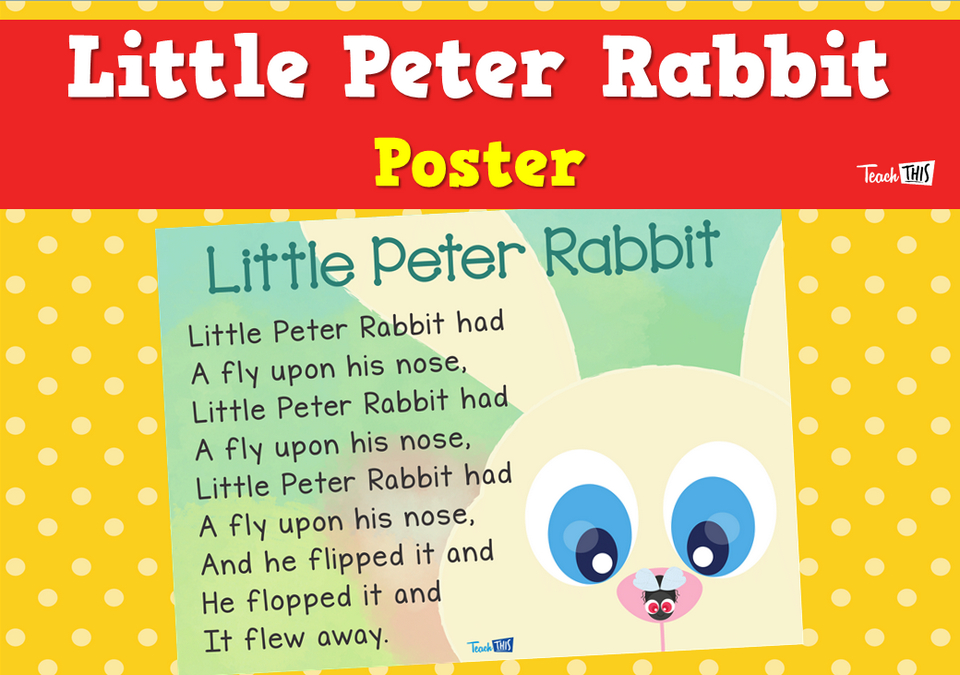 Little Peter Rabbit - Poster