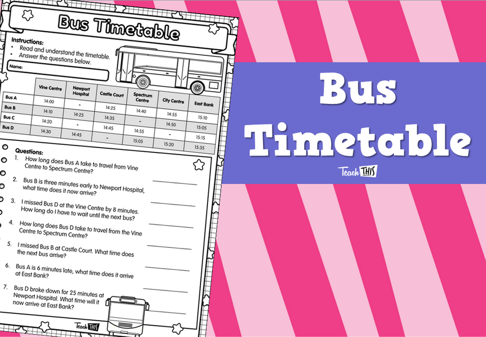 Bus Timetable