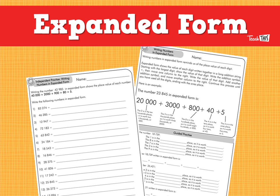 Expanded Form