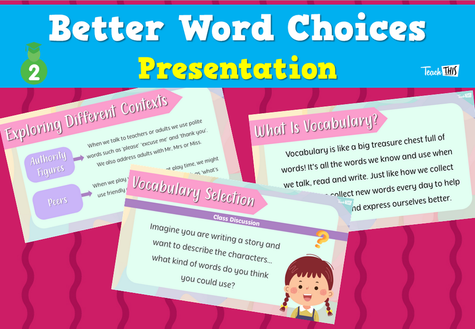 Better Word Choices - Presentation