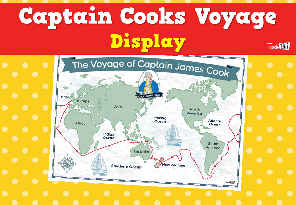Captain Cooks Voyage Display