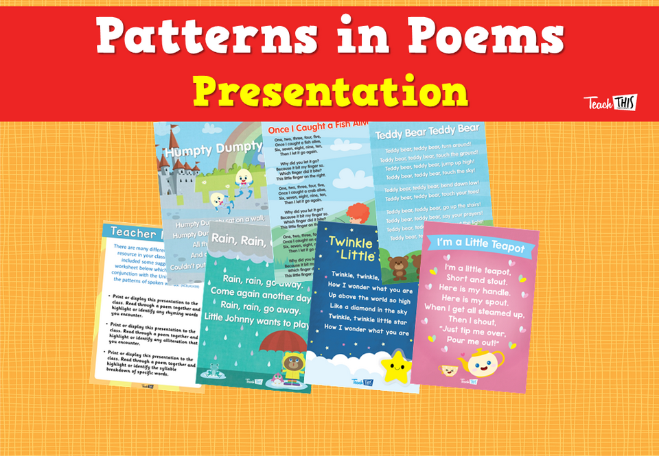 Patterns in Poems - Presentation