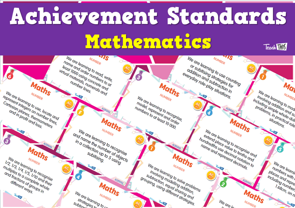 Achievement Standards - Mathematics