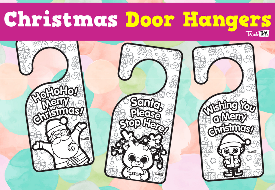 Christmas Door Hangers