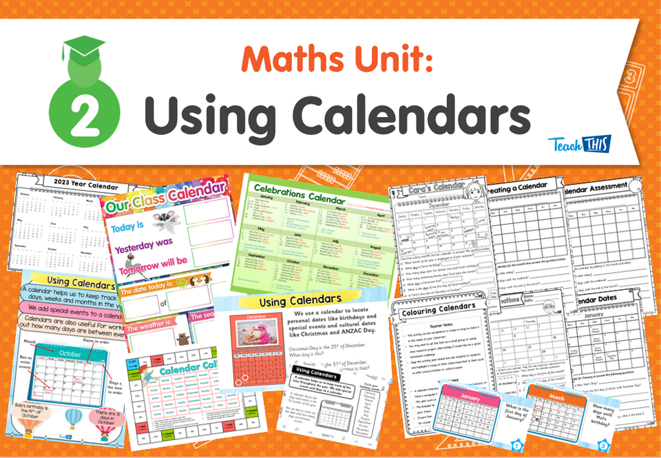Maths Unit: Using Calendars