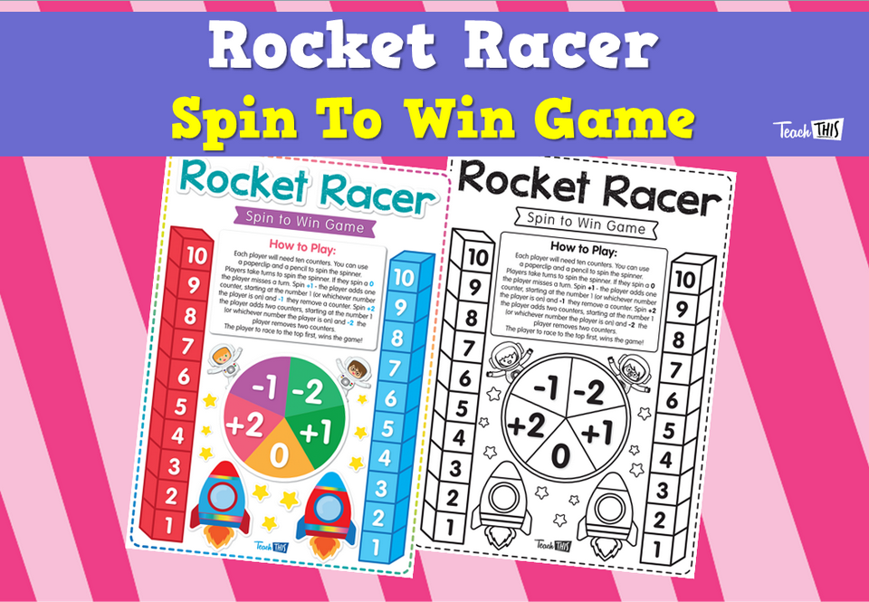 Rocket Racer –Spin To Win Game