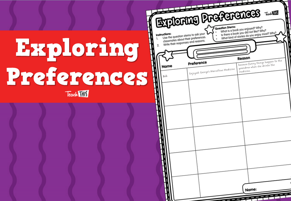 Exploring Preferences