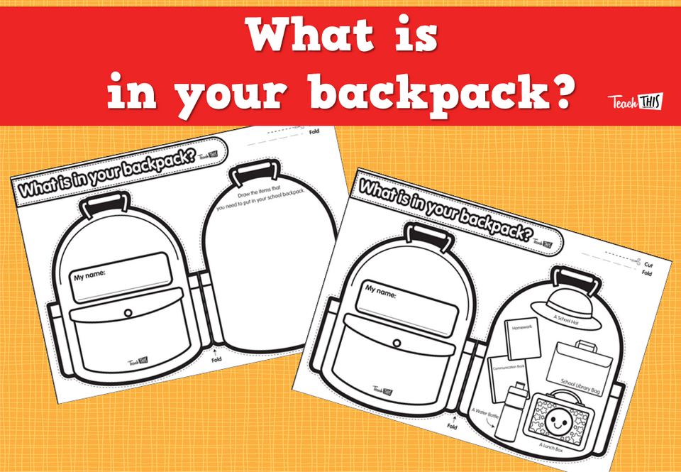 What is in your backpack?