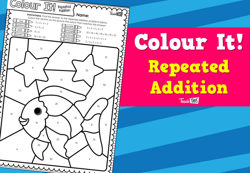 Colour It! - Repeated Addition