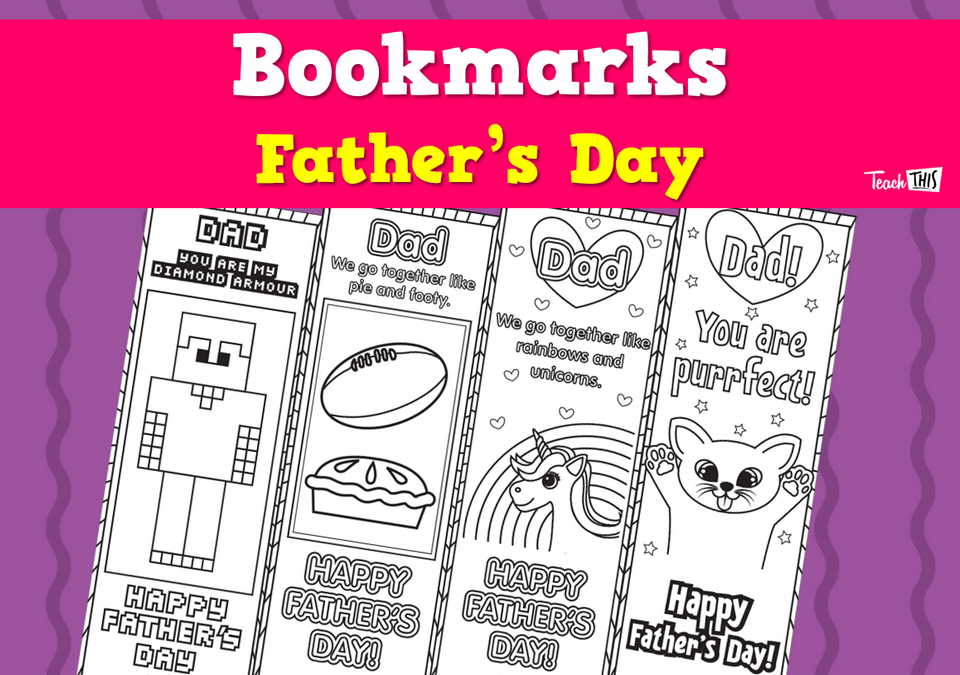 Bookmarks - Father's Day