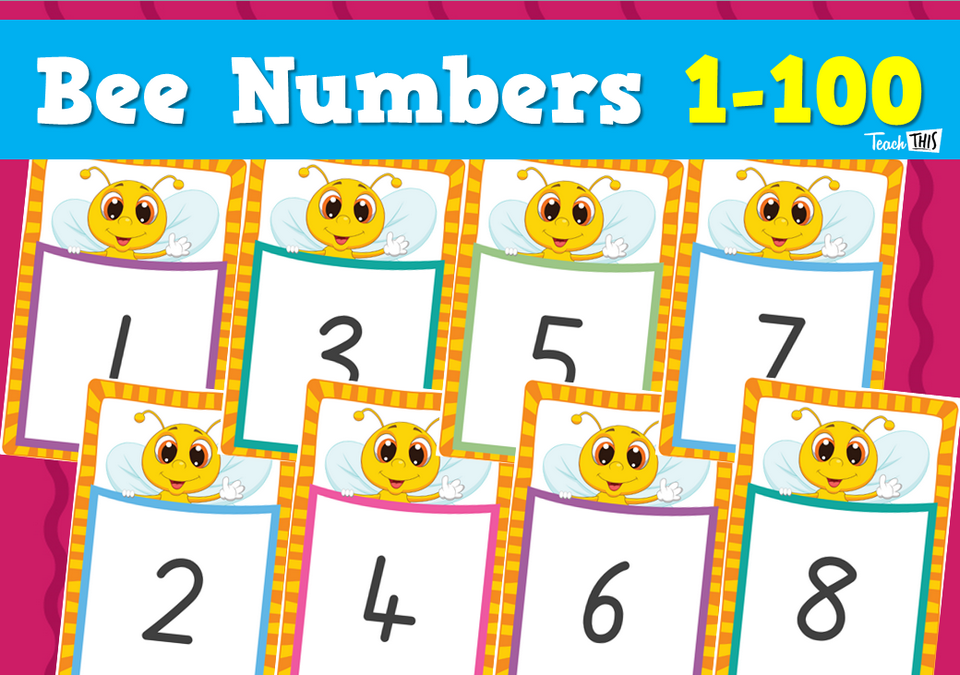 Bee Numbers 1-100