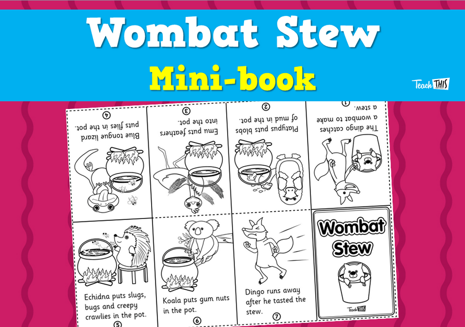 Wombat Stew - Mini-book