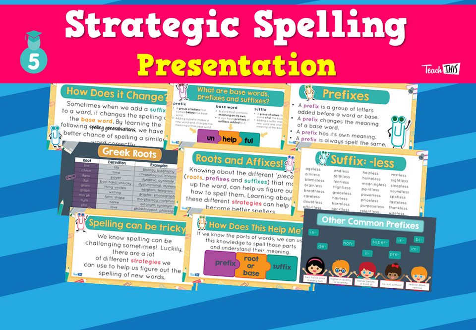 Strategic Spelling - Presentation