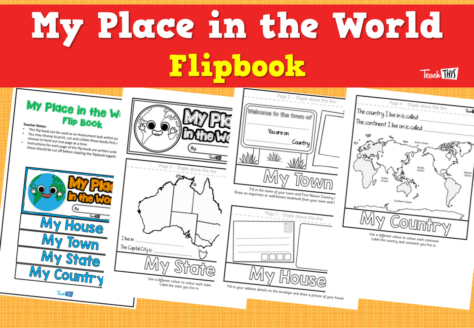 My Place in the World Flipbook