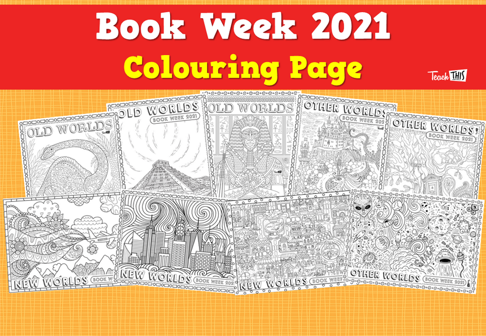 Book Week 2021 – Colouring Page
