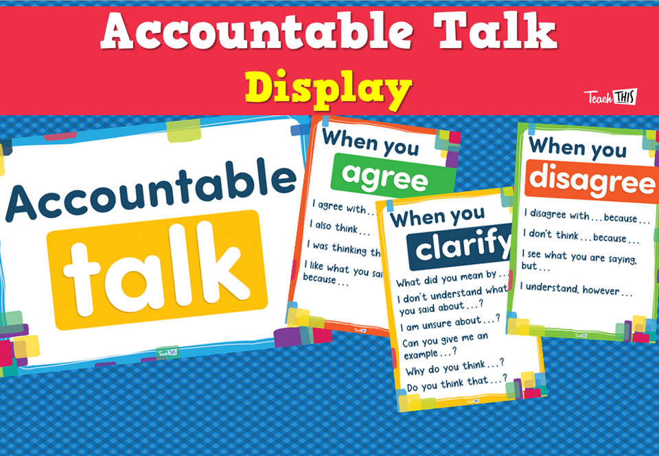 Accountable Talk Display