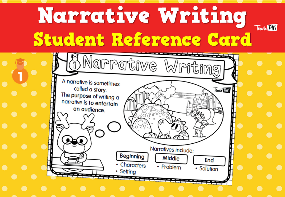 Narrative Writing – Student Reference Card