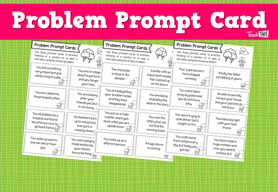 Problem Prompt Cards