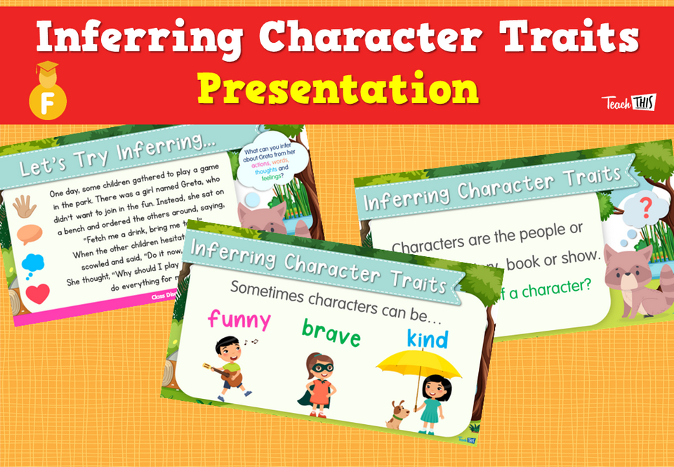 Inferring Character Traits - Presentation