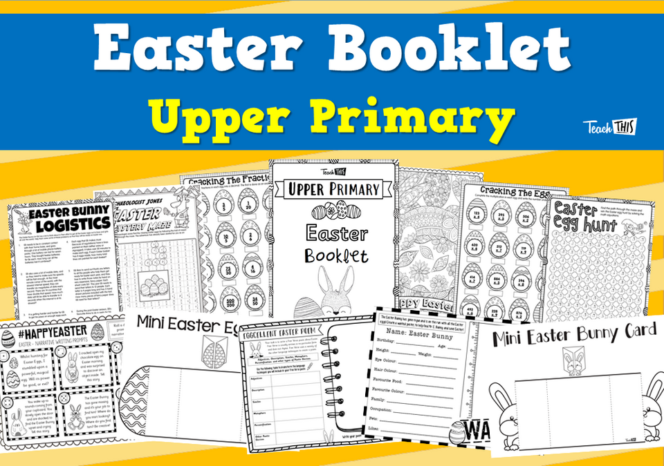 Easter Booklet - Upper Primary