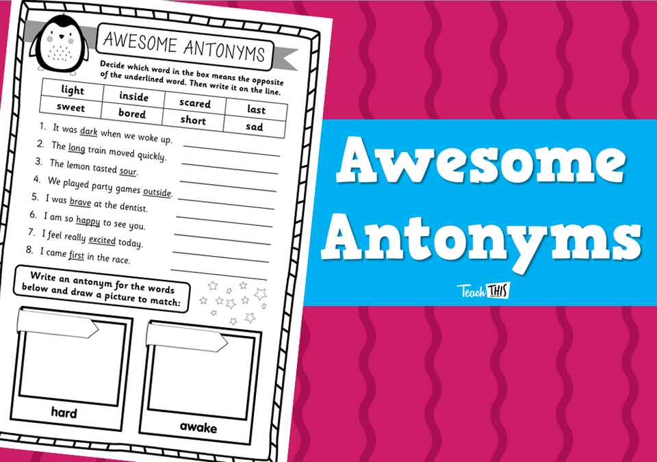 Awesome Antonyms