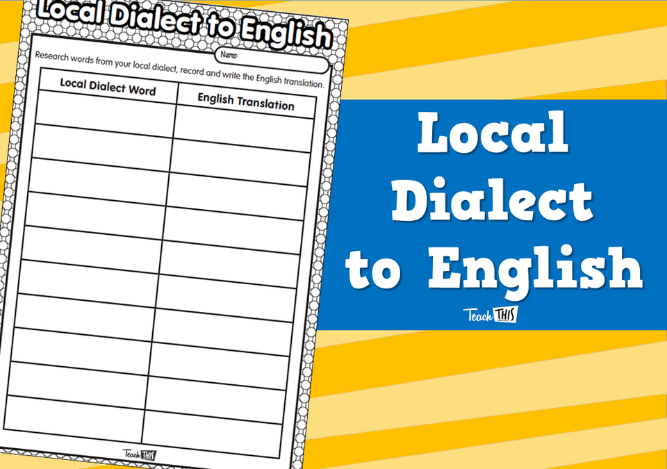 Local Dialect to English