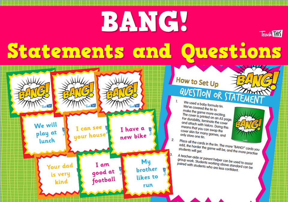 BANG! - Statements and Questions