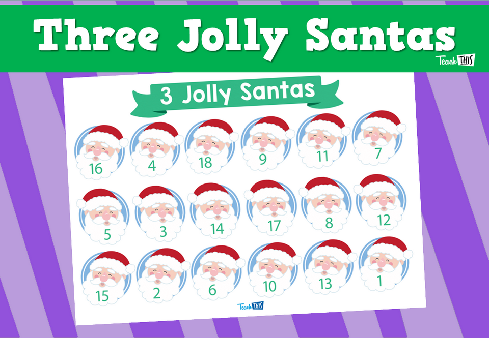 Three Jolly Santas