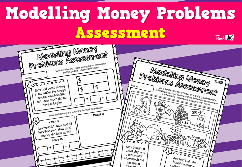 Modelling Money Problems - Assessment