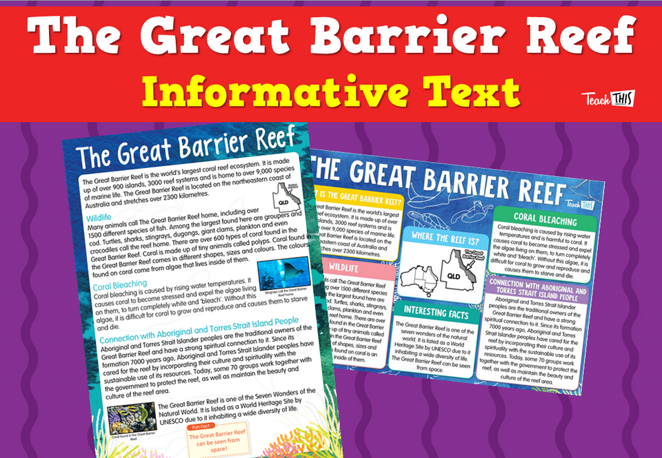 The Great Barrier Reef Informative Text